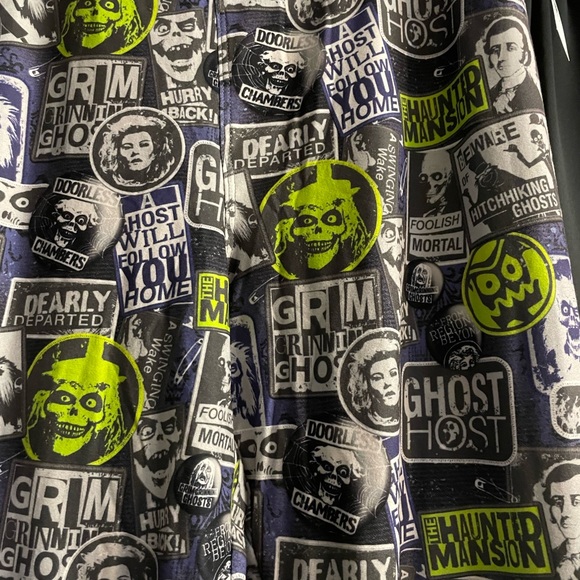 Disney haunted mansion 3/4 capri leggings, women’s size medium - Picture 2 of 4